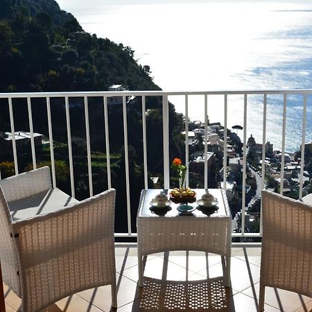 Casa Rossia Breathtaking Sea View Apartment In Positano Exterior foto